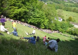 Cooper's Hill Cheese-Rolling